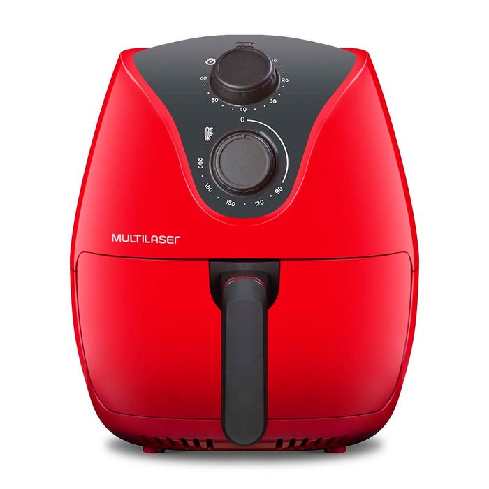 Air Fryer Multilaser é Boa Fritadeira Elétrica Multilaser Air Fryer 4L 127V 1500W com Grade