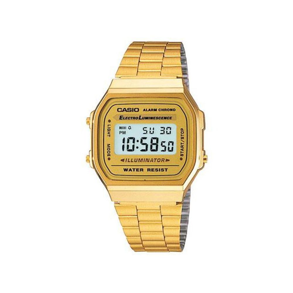 Relógio Masculino Casio Digital - A-168WG-9WDF Dourado - Claro Promo -  Mobile