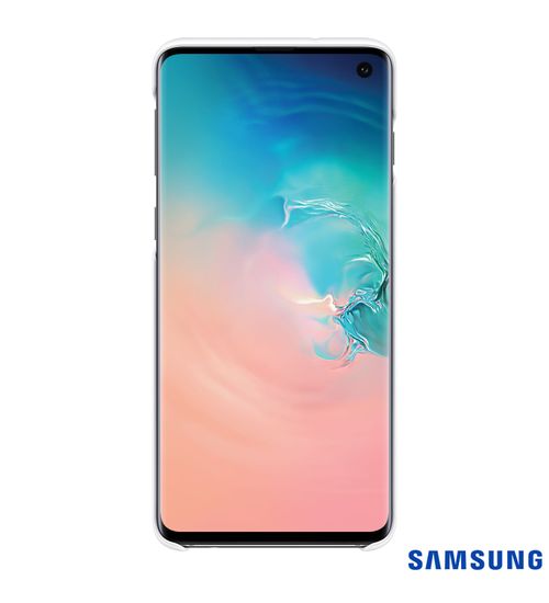 Capa Protetora para Galaxy S10 LED Back Branca - S - EFKG973CBCO_PRD - Fast  Shop