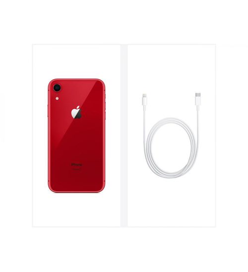 iPhone XR Apple 128GB (PRODUCT)RED 6,1" 12MP iOS - - Claro Promo