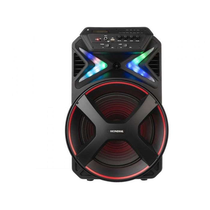 Caixa de som mondial cm-400 bluetooth portátil Caixa de Som Mondial CM-400 Bluetooth Portátil - Amplificada 400W USB