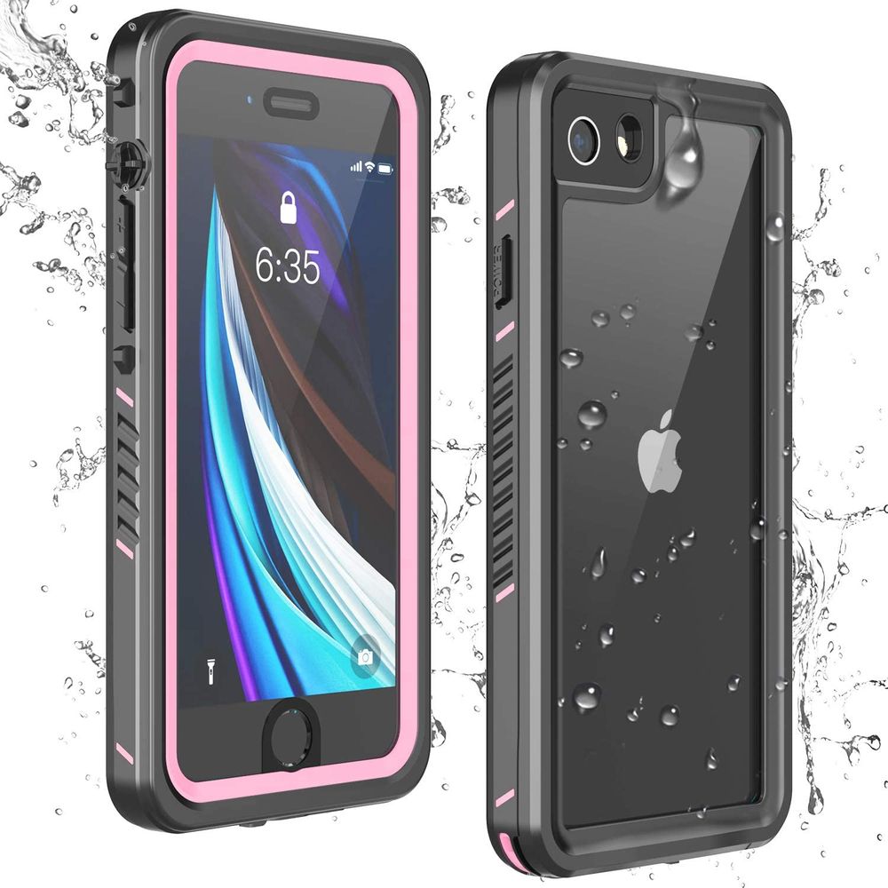 Capa Celular Prova D'água IP68 iPhone SE 2020/7/8, Rosa