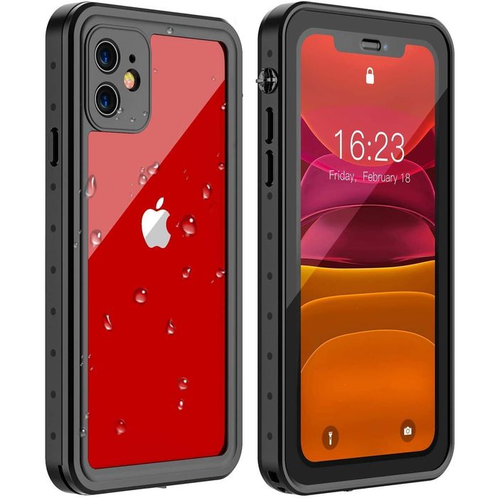 Huakay Capa p/ celular Iphone 11, c/ protetor de tela, à